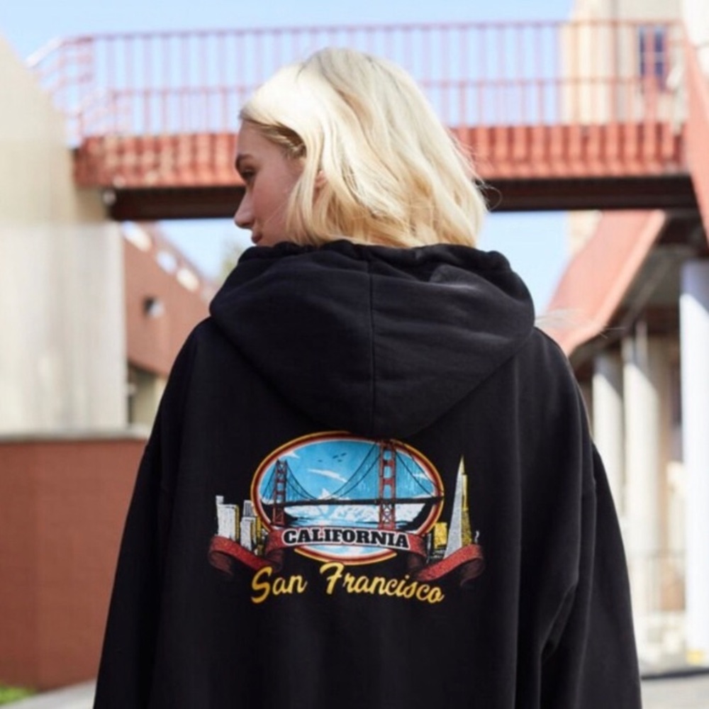 NEW Brandy Melville San Francisco Christy Hoodie